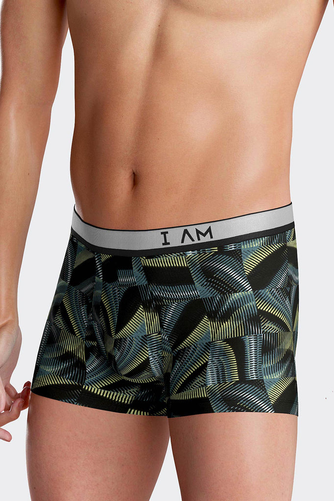 I AM Retro Electro by Impetus aus Lyocell/Elasthan in Schwarz mit Digitalprint
