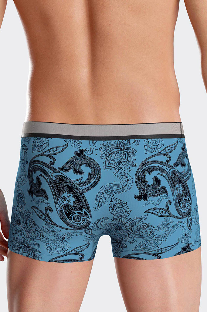 I AM Retro Elegance von Impetus aus Lyocell/Elasthan in Blau mit Featherprint