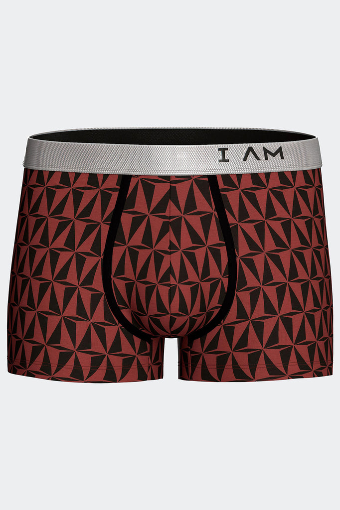 I AM Retro Sharpline in Rot/Schwarz aus Lyocell von Impetus