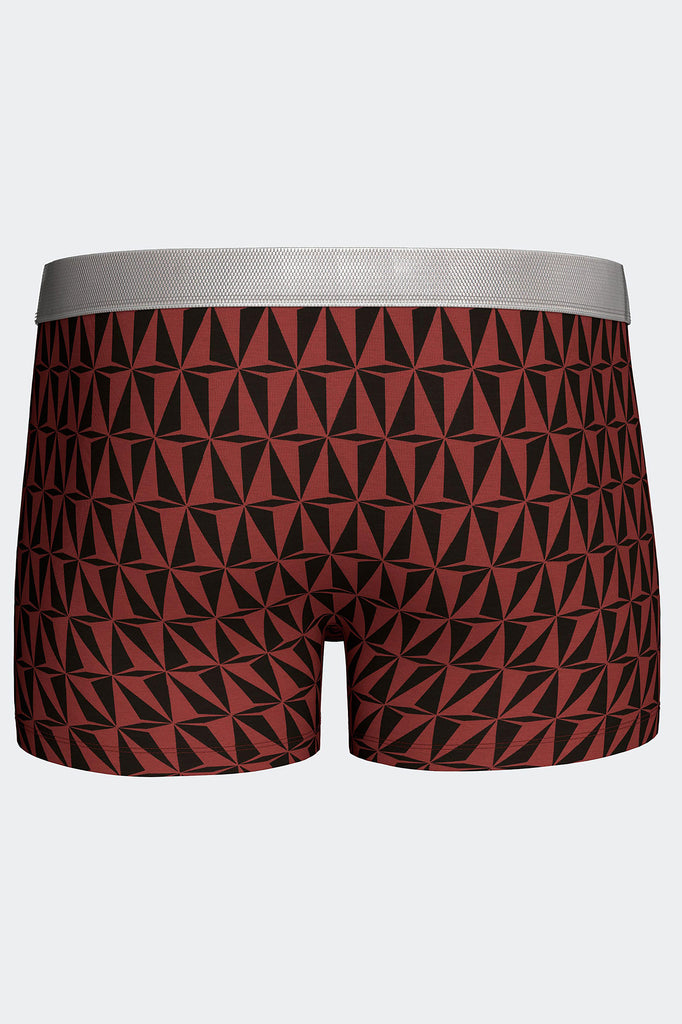 I AM Retro Sharpline in Rot/Schwarz aus Lyocell von Impetus
