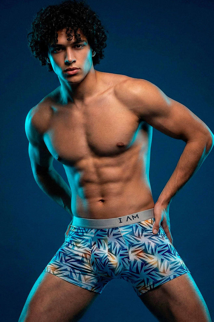 I AM Retro Tropica by Impetus aus Lyocell mit Elasthan In Blau
