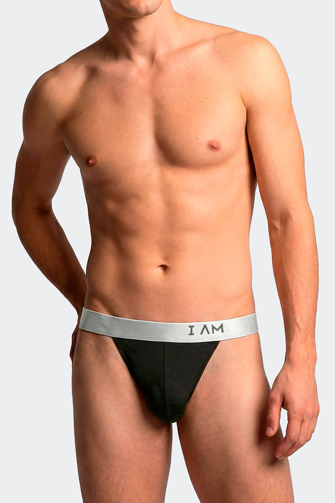 I AM String Zuno by Impetus aus Lyocell mit Elasthan in Schwarz