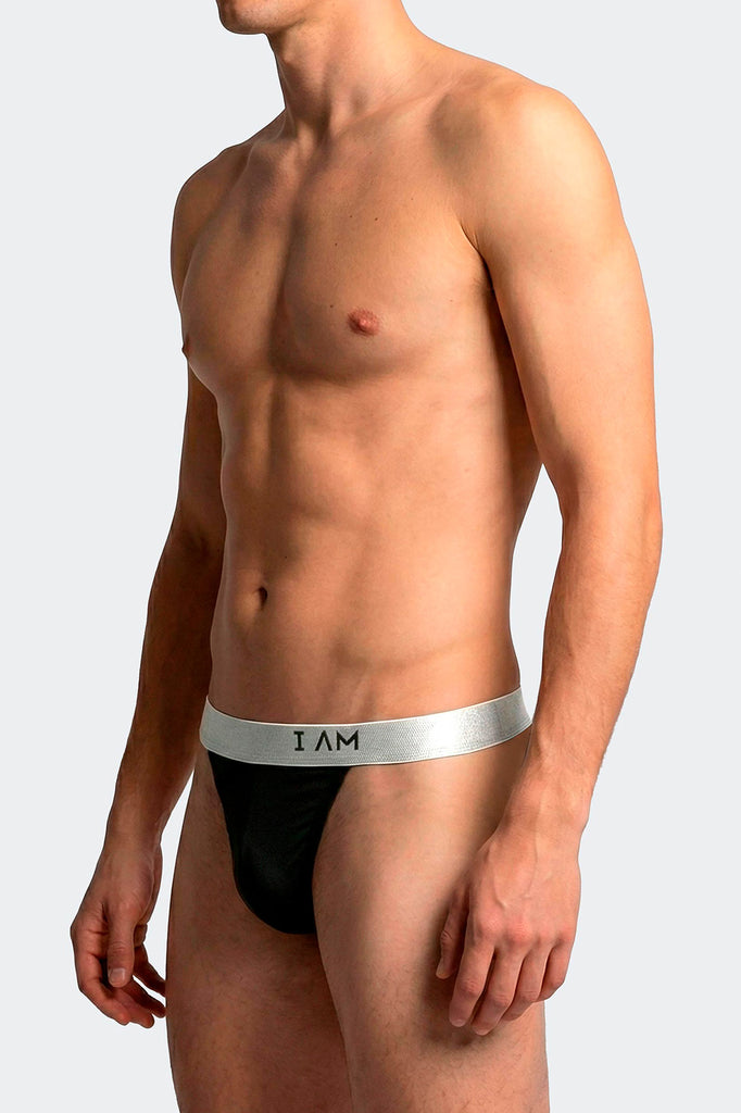 I AM String Zuno by Impetus aus Lyocell mit Elasthan in Schwarz