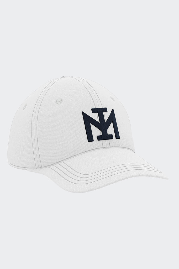 Impetus Baseball-Cap mit gesticktem Logo in Weiß