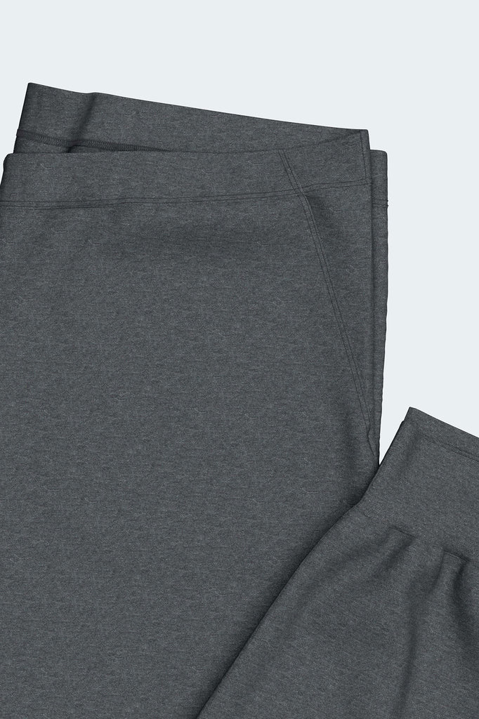 Impetus Pyjama Easyline aus Baumwolle in grün/grauer Kombination