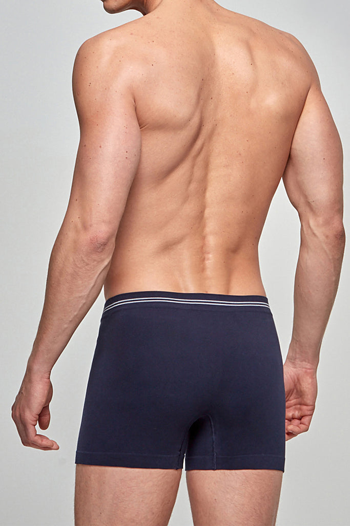 Impetus Retro Cotton Seamless aus Mischgewebe in Dunkelblau