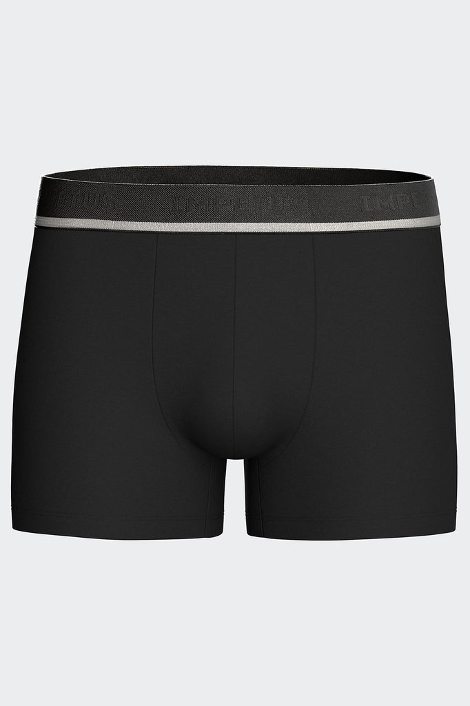 Impetus Retro Cotton-Stretch im Doppelpack aus Baumwolle und Elasthan in Schwarz