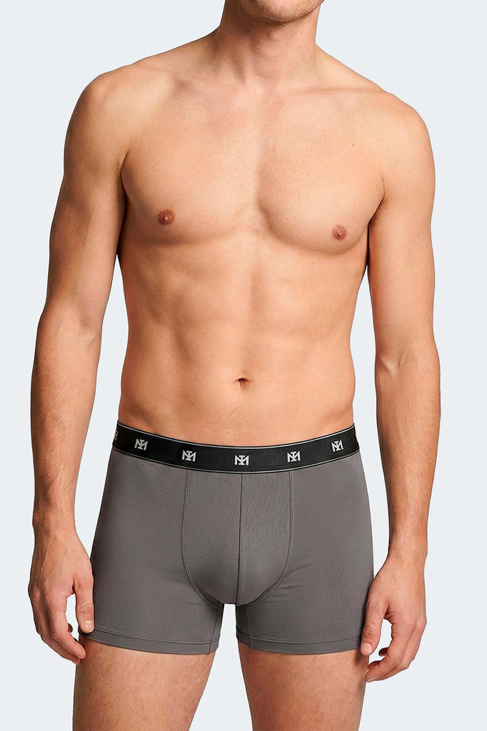 Impetus Retro Gridline aus Lyocell mit Elasthan in Grau