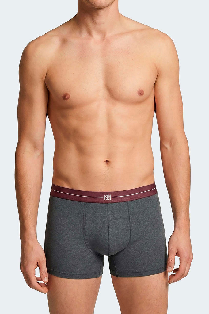 Impetus Retro-Pants Ignite aus Baumwoll- Mischgewebe in Grau und Schwarz