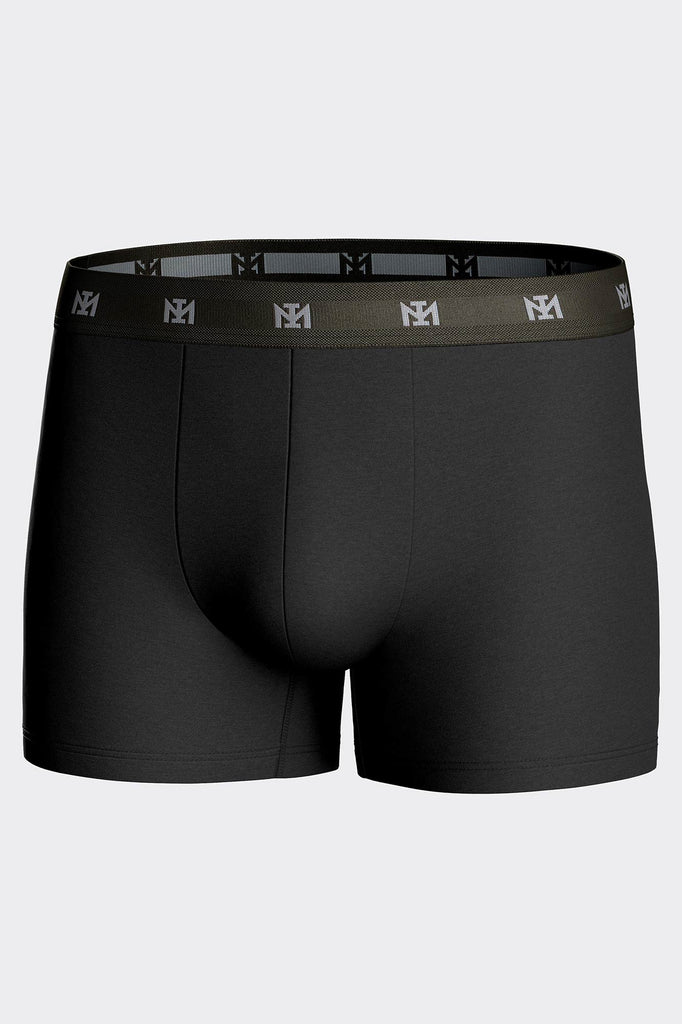 3x Impetus Retro Cotton-Stretch aus Baumwolle mit Elasthan in Schwarz