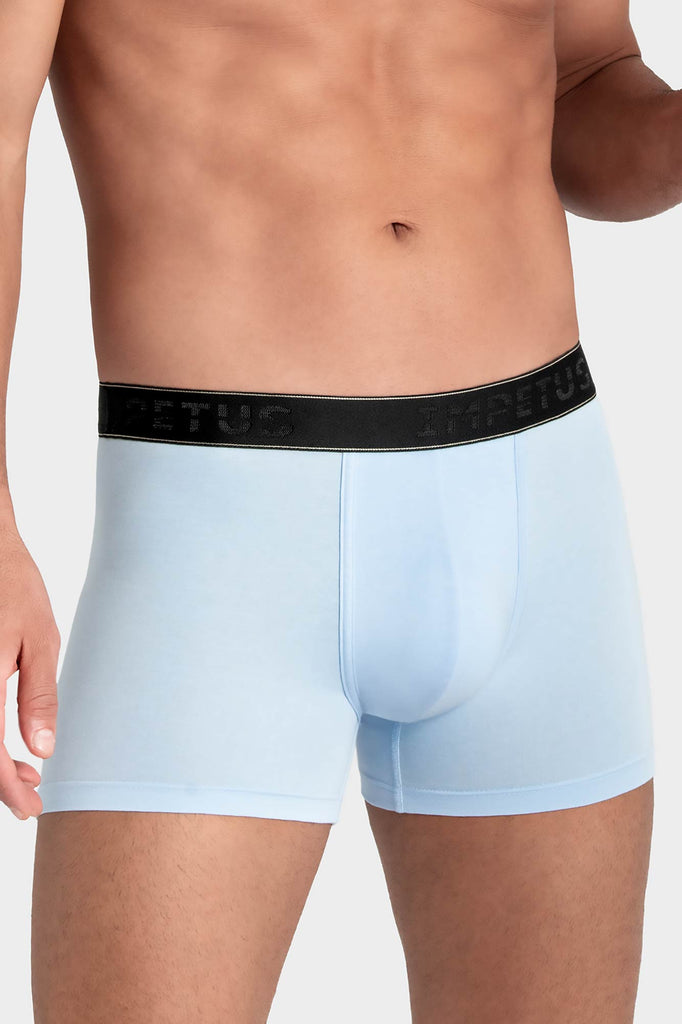 Impetus Retro Lucky aus Cotton/Modal in Hellblau