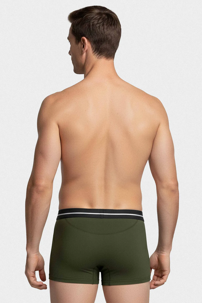 Impetus Retro Sport aus Microfaser mit kurzem Bein in Olivgrün