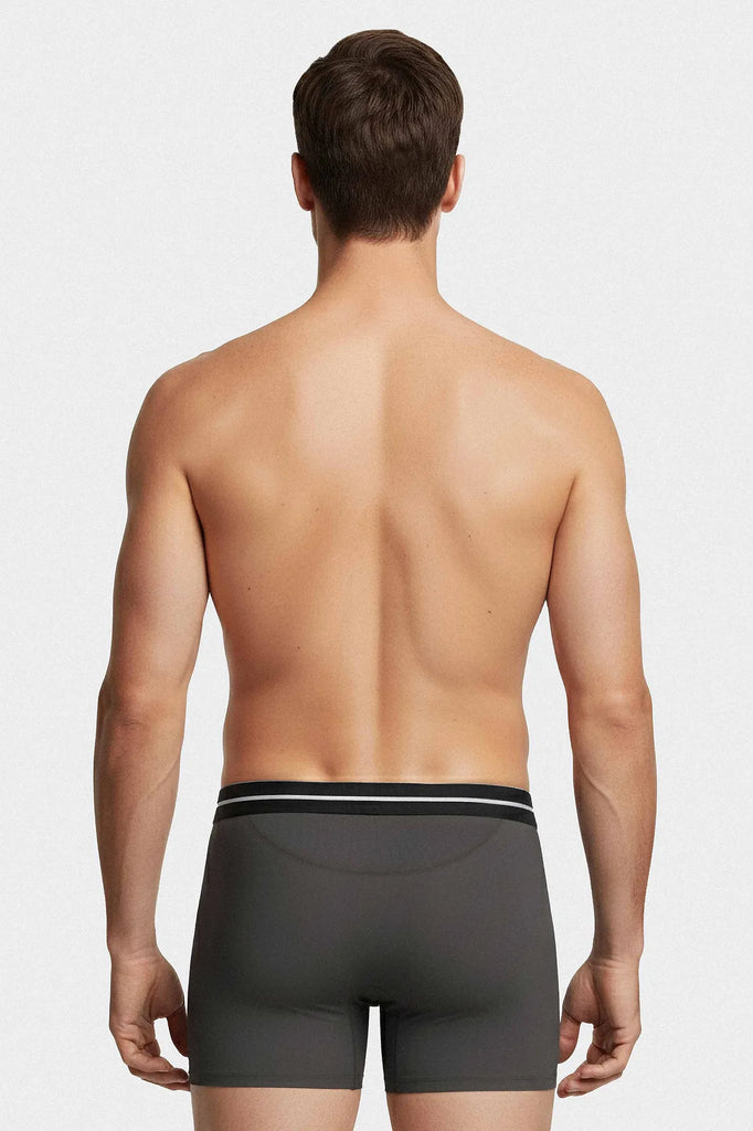IMPETUS Retro Sport aus Microfaser in Grau mit langem Bein