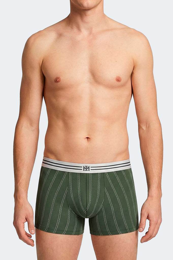 Impetus Retro-Pants Stride aus Baumwoll- Mischegewebe in Grün