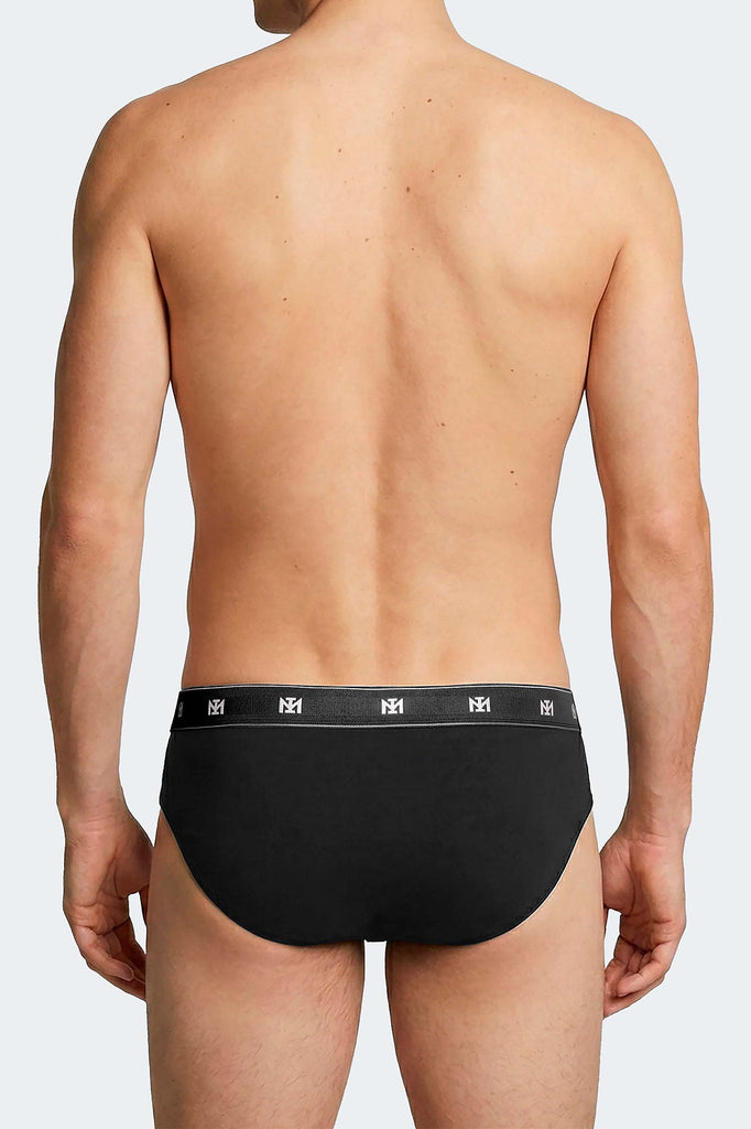 Impetus Slip Gridline aus Lyocell mit Elasthan in Schwarz
