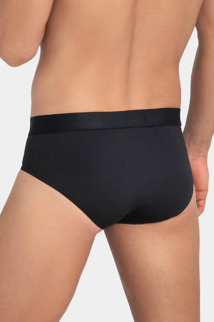 Impetus Slip Haori in Schwarz aus Modal/Baumwolle