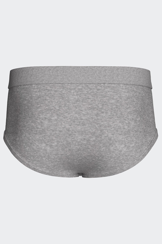 Impetus Slip Pure Cotton aus reiner Baumwolle in Grau-Melange