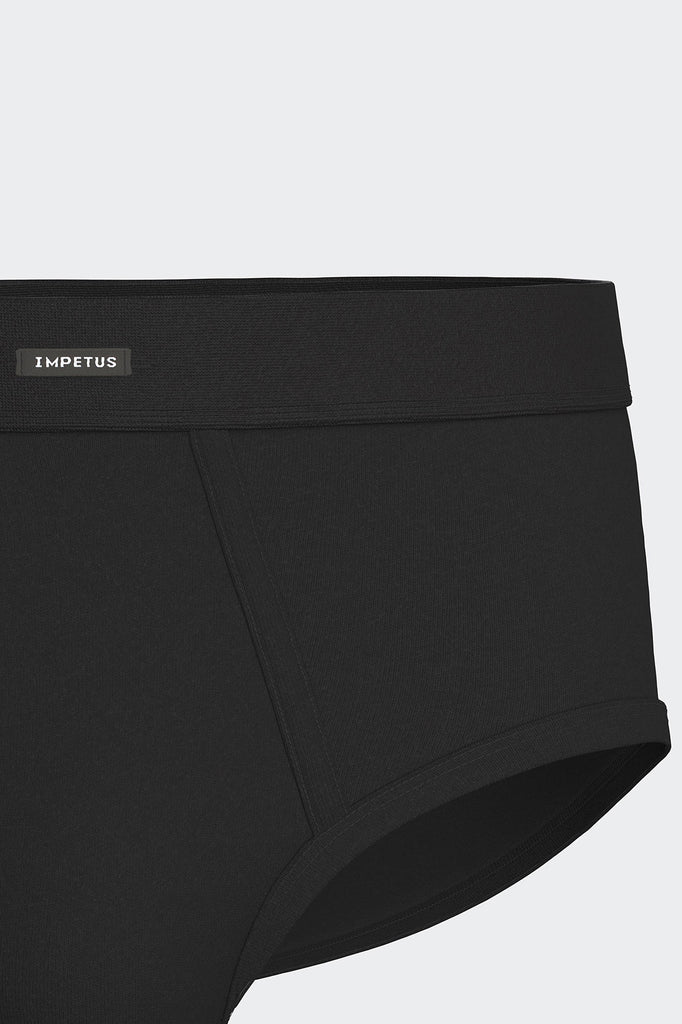 Impetus Slip Pure Cotton aus reiner Baumwolle in Schwarz