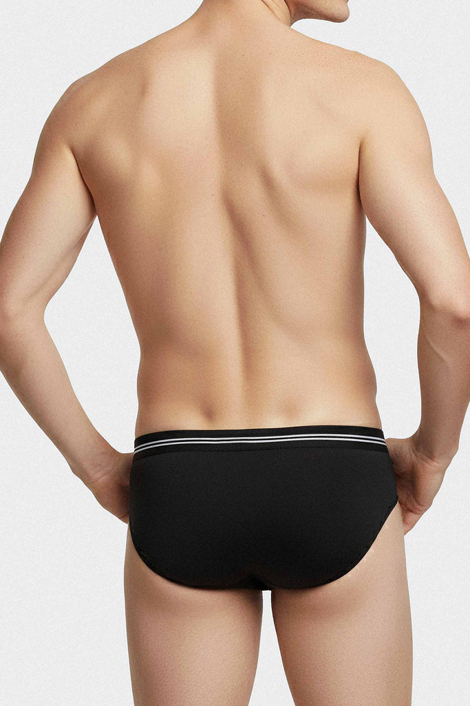 Impetus Slip Cotton Seamless aus Mischgewebe in Schwarz