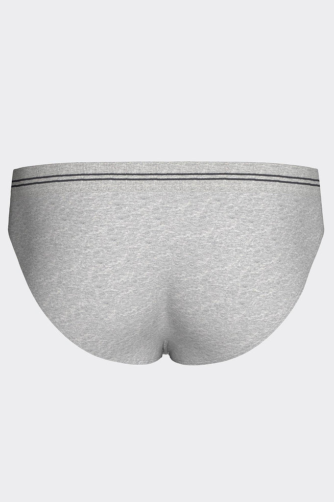Impetus Slip Cotton Seamless aus Mischgewebe in Grau-Melange