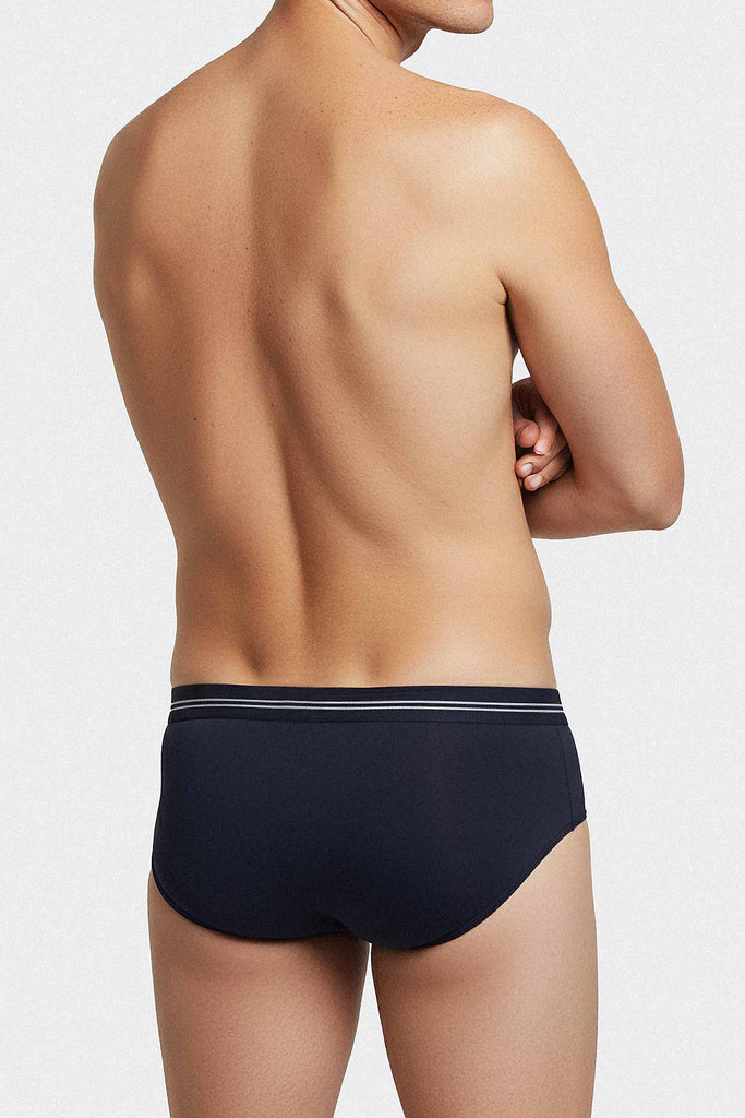 Impetus Slip Cotton Seamless aus Mischgewebe in Navy-Blau