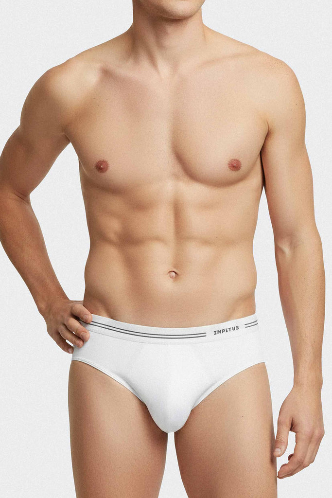 Impetus Slip Cotton Seamless aus Mischgewebe in Weiß