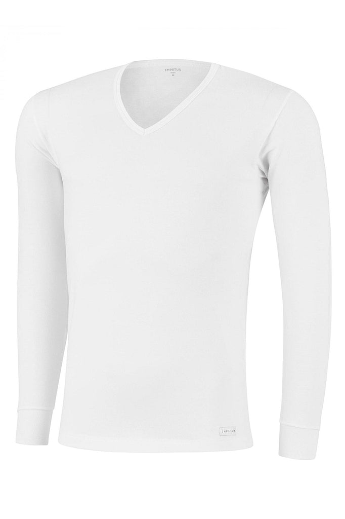 Impetus Langarm Thermo Shirt - weiß