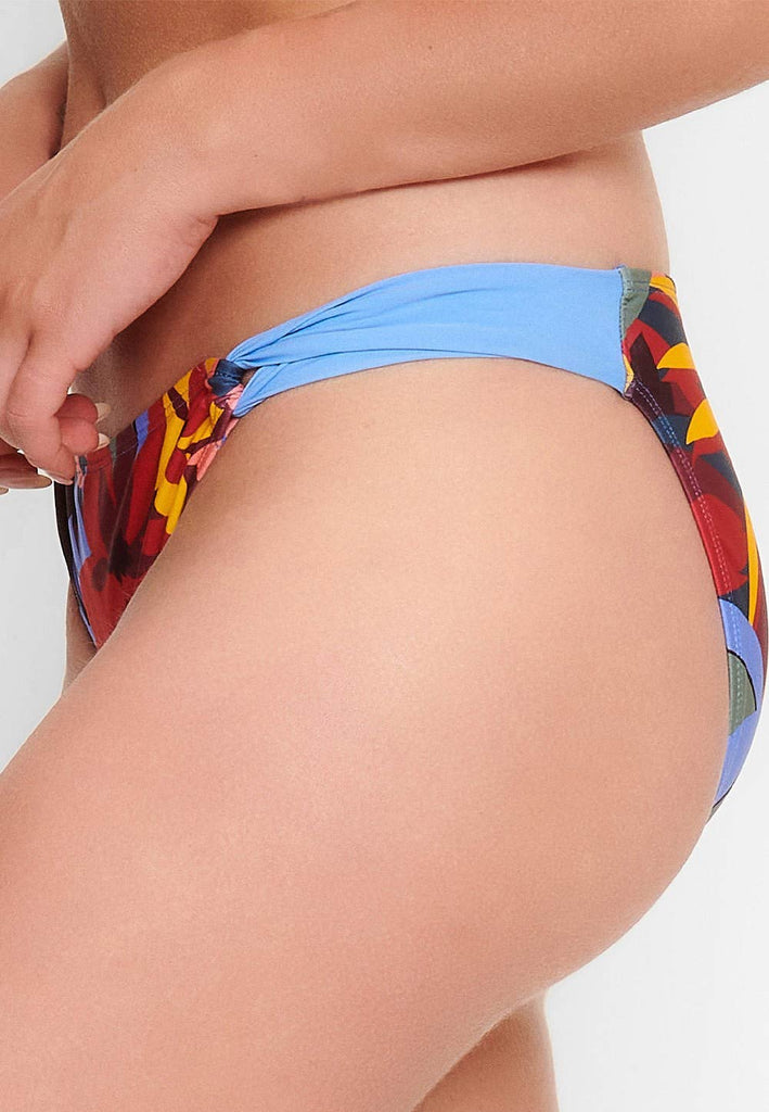LingaDore Badeslip Bright Leaves