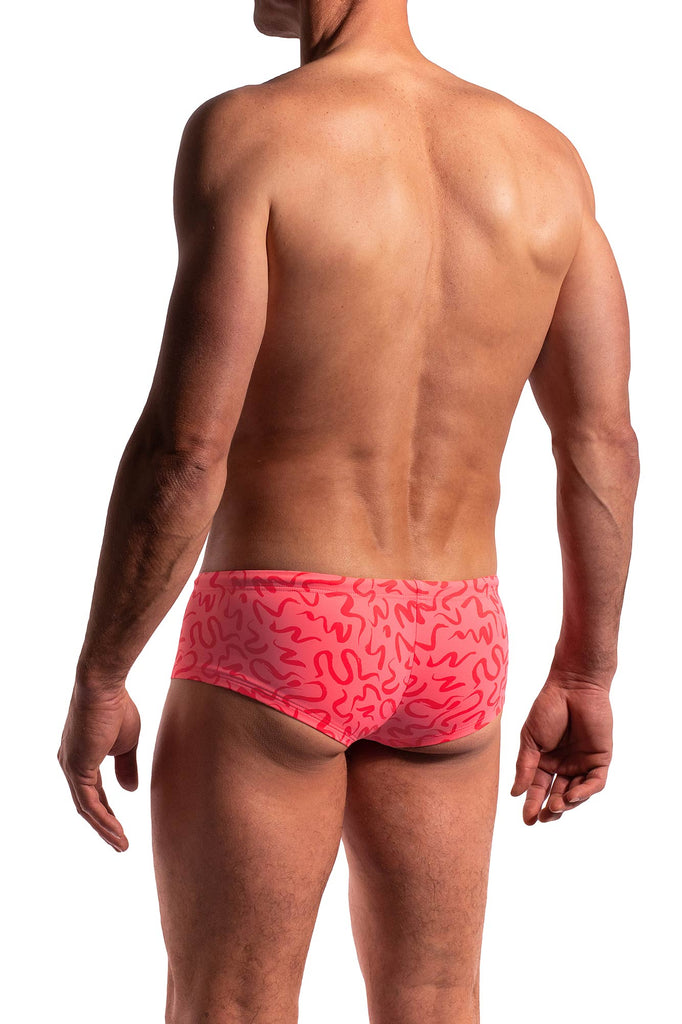 Manstore Beach Hot Pants M2284 in Print Rose