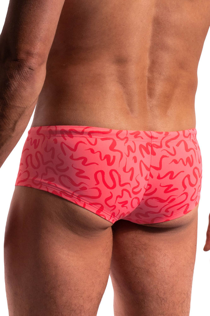 Manstore Beach Hot Pants M2284 in Print Rose