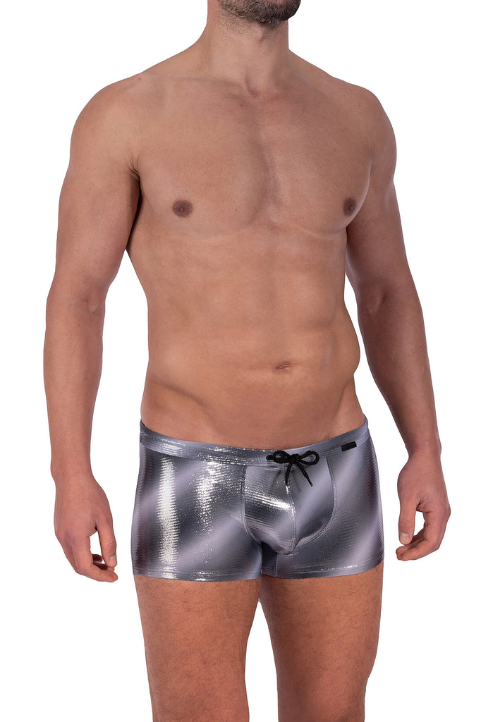 Manstore Beach Micro Pants M2324 aus Microfaser in Silber