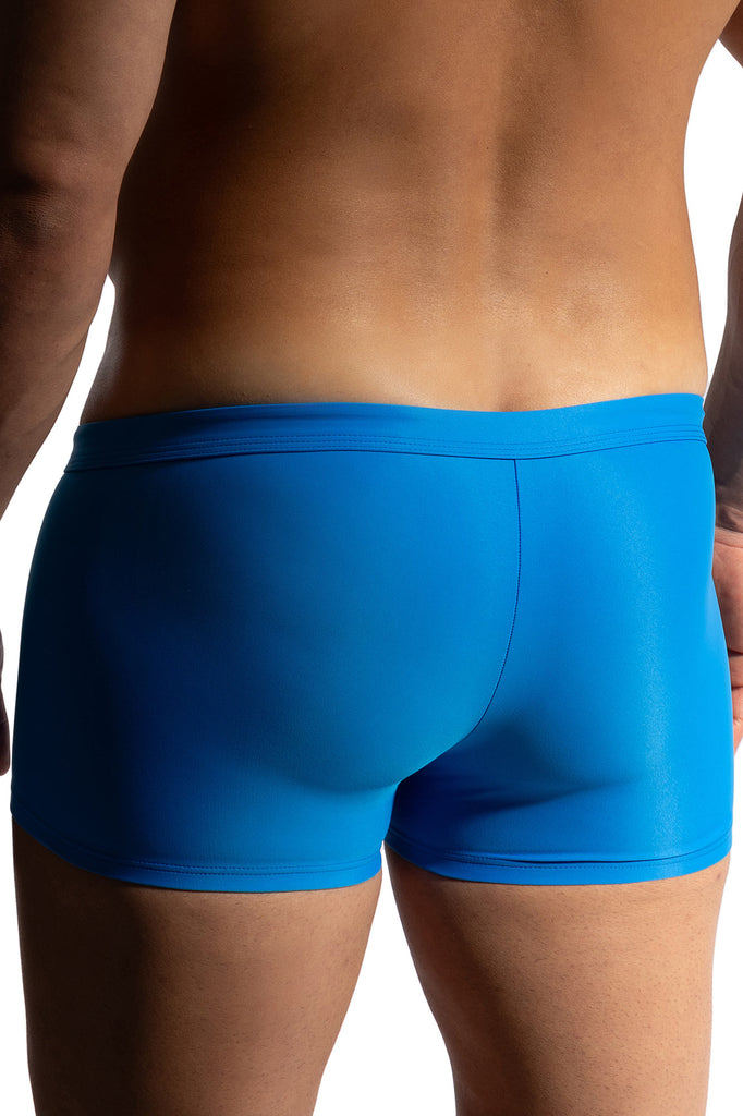 Manstore Beach Micro Pants M2474 aus Jersey in Marino-Blau