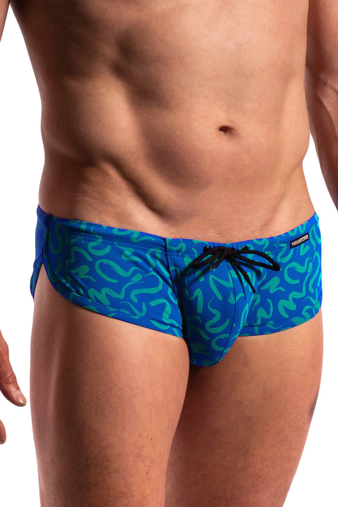 Manstore Besch Sprint Brief M2284 in Print Bleu