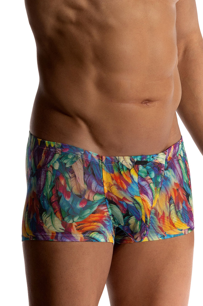 Manstore Bungee Pants M2508 aus Jersey mit Federdesign