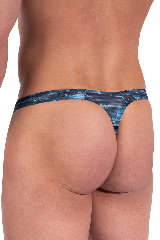 Manstore Bungee String M2371 aus blauem Mesh