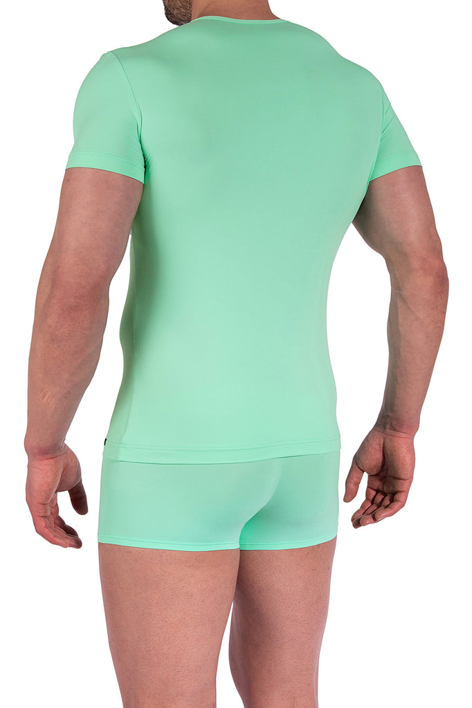 Manstore Casual Tee M800 aus Microfaser in Mint