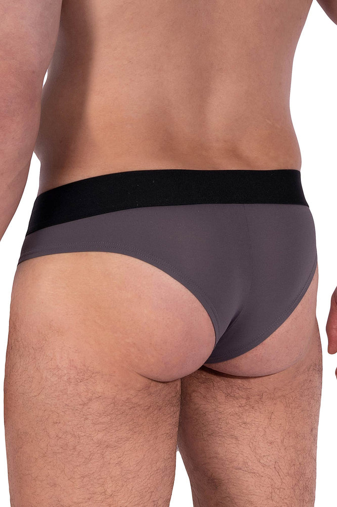 Manstore Cheeky Brief aus Jersey mit 3D Logo