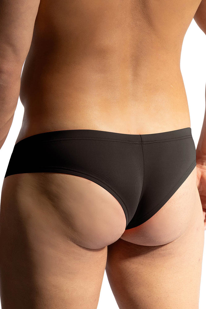 Manstore Cheeky Brief M800 aus Microfaser in Schwarz