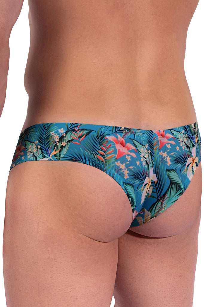 Manstore Cheeky Brief M800 aus Microfaser in Blue Flower