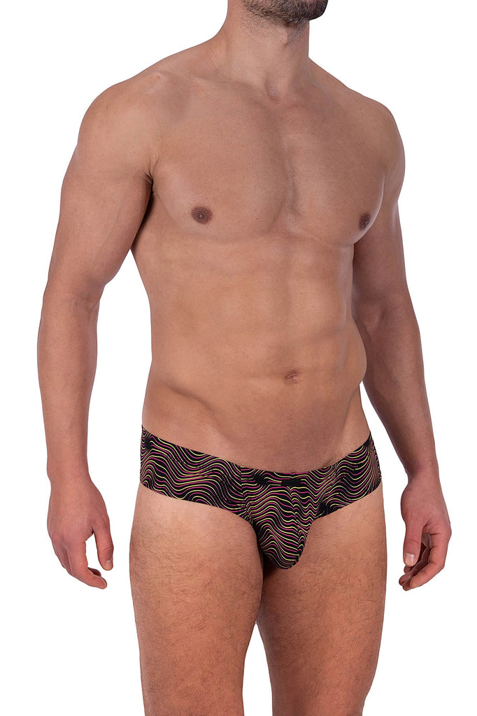 Manstore Cheeky Brief M800 aus Microfaser mit Graffity-Print