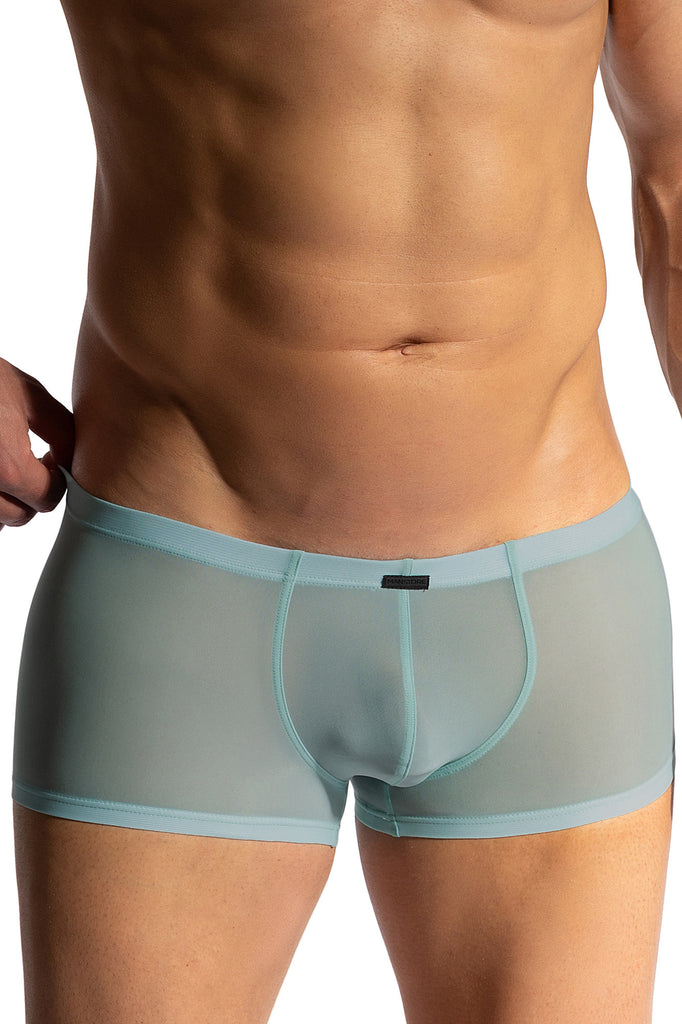 Manstore Micro Pants M101 aus Microfaser in Aqua-Blau