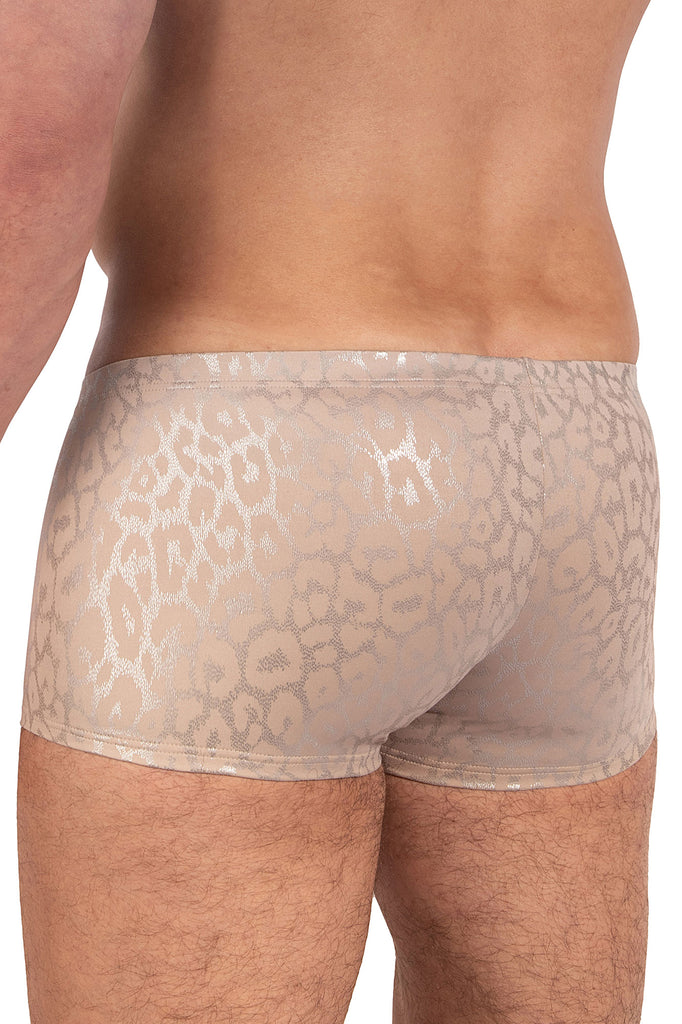 Manstore Micro Pants M2335 aus Jersey mit Leo Print in Skin