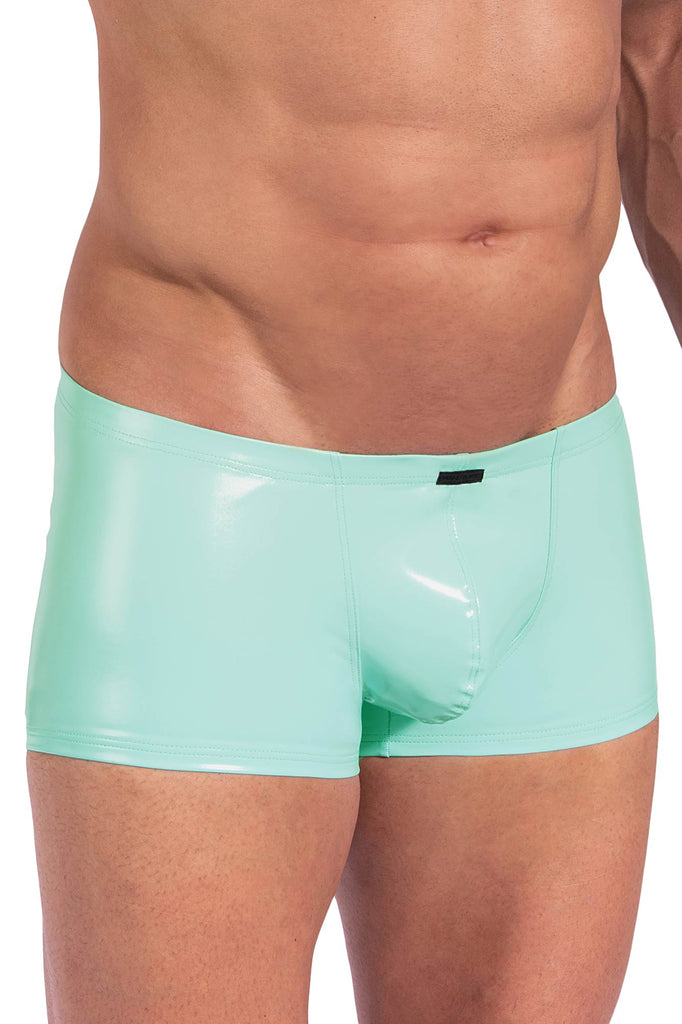 Manstore Micro Pants M2373 aus Lack in Mint