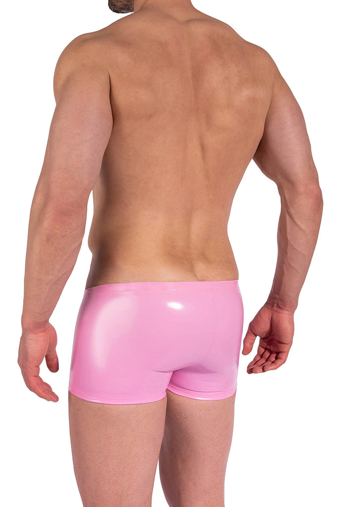 Manstore Micro Pants M2373 aus Lack in Rose
