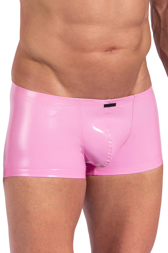 Manstore Micro Pants M2373 aus Lack in Rose