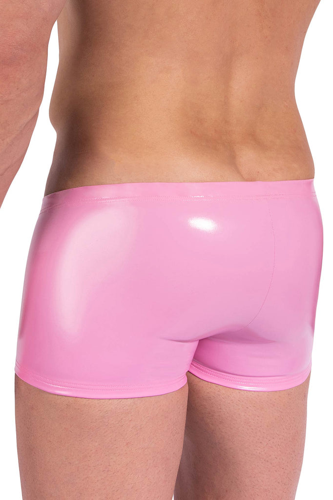 Manstore Micro Pants M2373 aus Lack in Rose