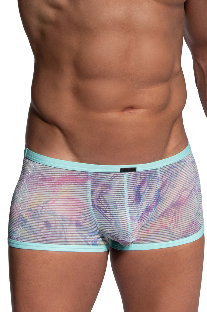 Manstore Micro Pants M2481 aus Microfaser in Aqua-Blue