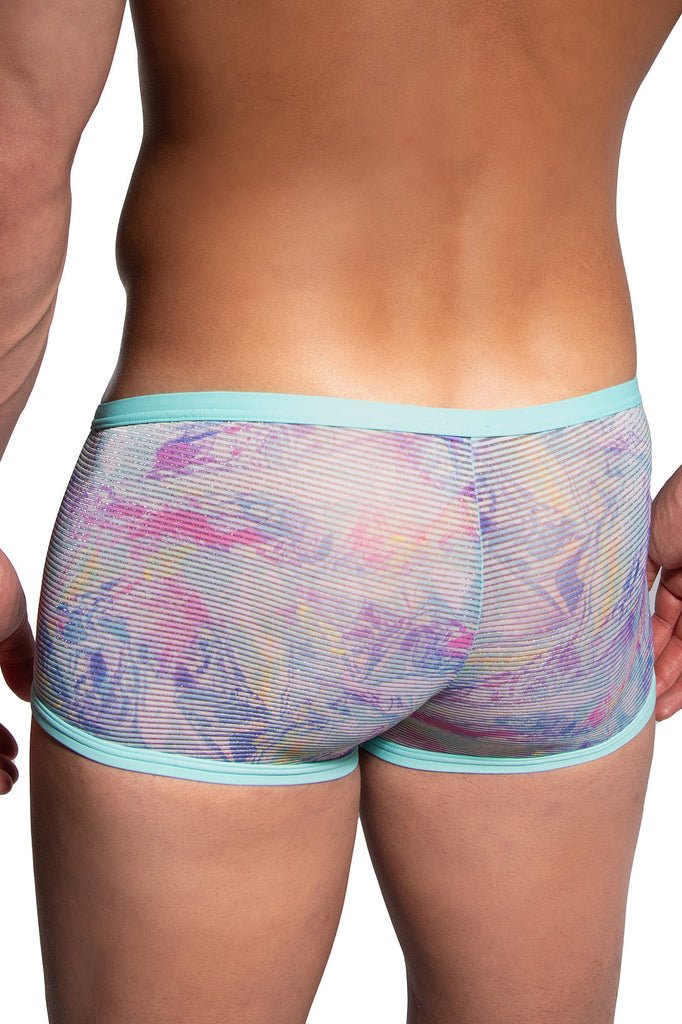 Manstore Micro Pants M2481 aus Microfaser in Aqua-Blue