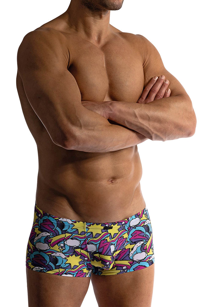 Manstore Micro Pants M800 aus Microfaser mit Cartoon-Druck