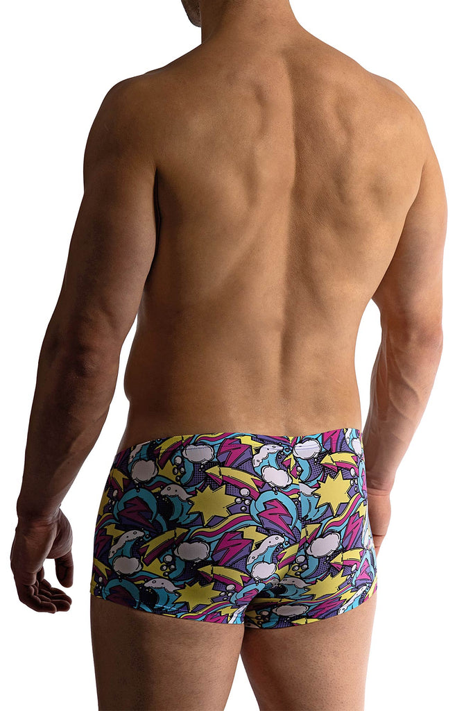 Manstore Micro Pants M800 aus Microfaser mit Cartoon-Druck